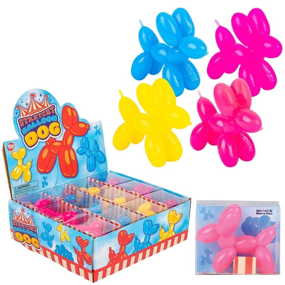 Amazon.com: Rhode Island Novelty 2.5 Inch Stretchy Balloon Dog